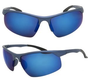 Half rim sports sunglasses