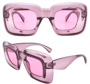 CRYSTAL SQUARE SUNGLASSES