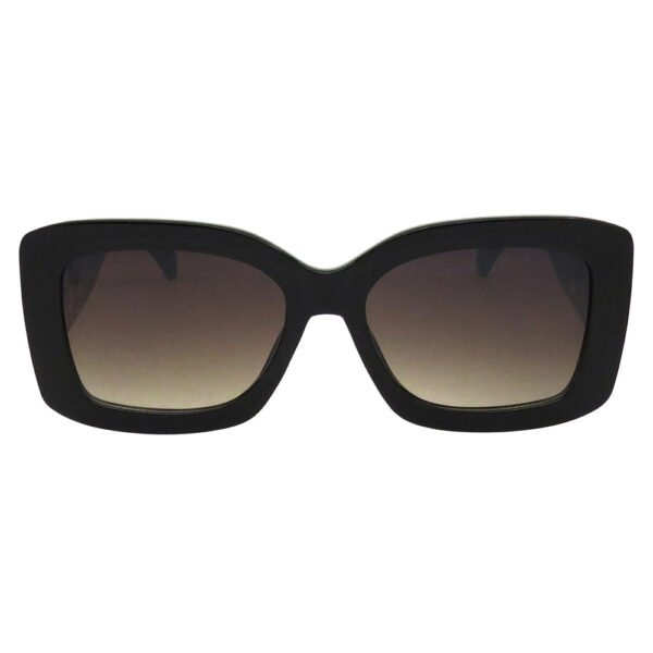 women square frame rhinestone sunglasses