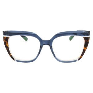 color blocking design eyeglasses