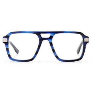 fashion double bridge glasses for men
