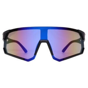 Half-frame cycling sunglasses